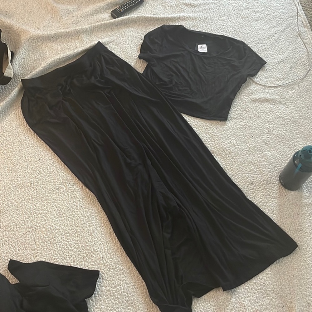 Black fashion nova chosen one pant sent